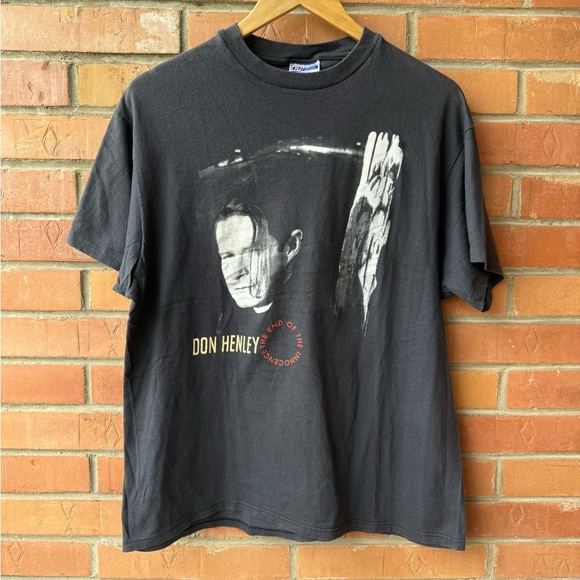 Vintage Don Henley T-Shirt / 1989 / The End Of The Innocence / Tour - Picture 1 of 10